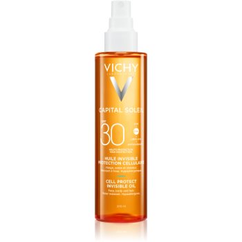 Vichy Capital Soleil Cell Protect Invisible Oil ulei protector SPF 30 - imagine 2